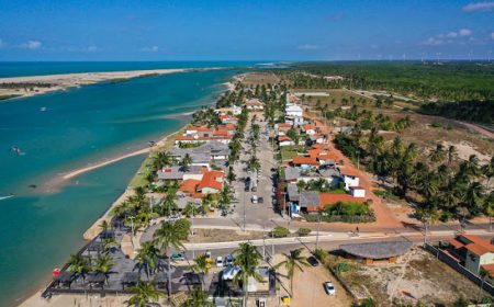 Vila e a Laguna dos Kites