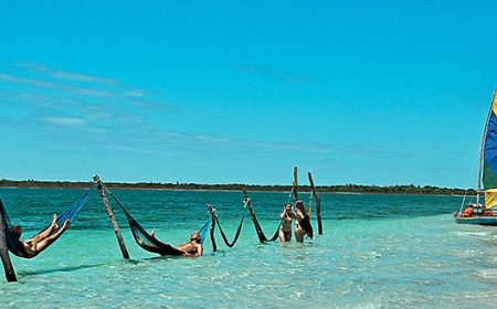 Redes na Lagoa de Jericoacoara